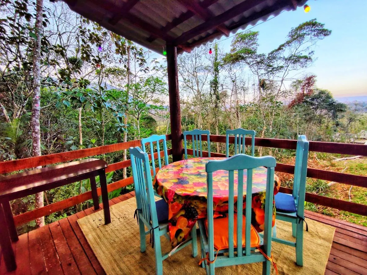 Appartement Sitio Alto Jordao Ecoturismo à Sideropolis Séjour chez l'habitant